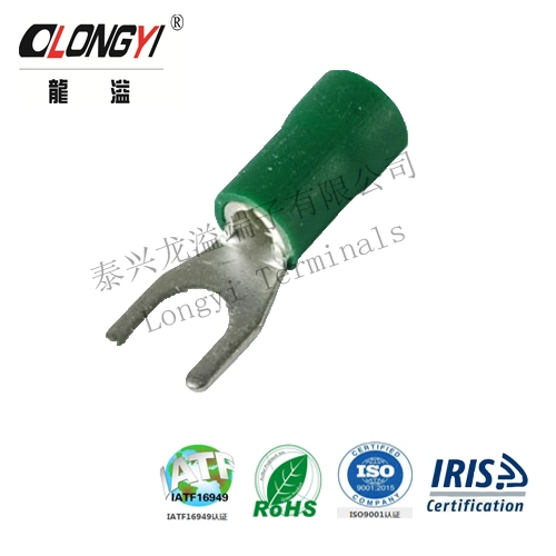 Ring Insulated Terminals, PVC Insulated, T2 Copper, Tin Plating